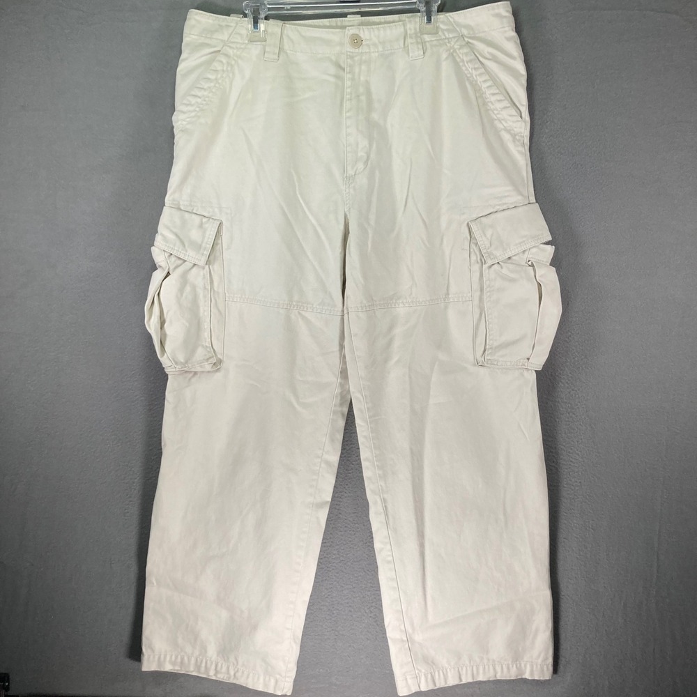 Timberland Cargo Pants Mens 38x32 Khaki Workwear Outdoor‎ Utility Stratham Issue